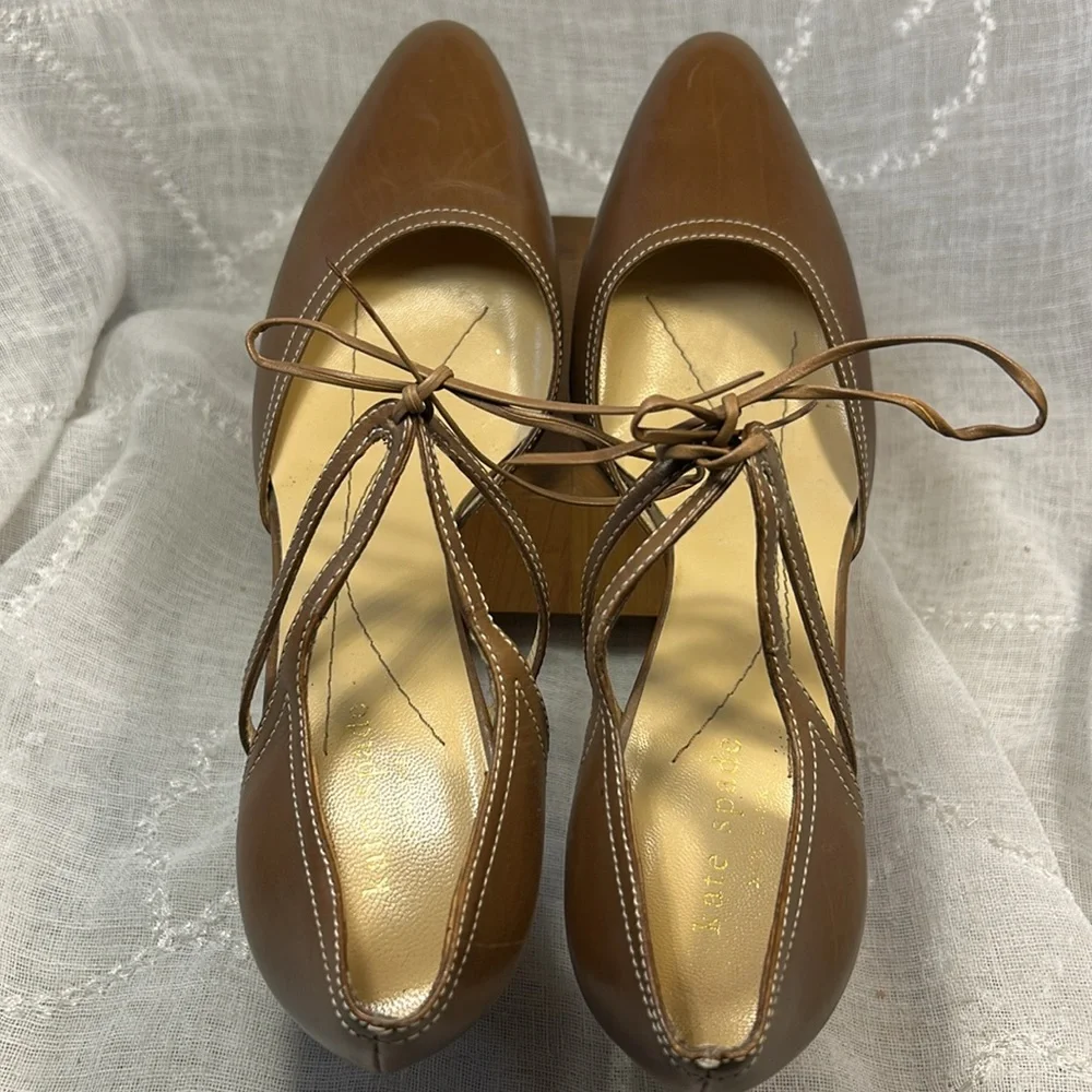 NWOT Kate Spade super soft glove leather elegant heels